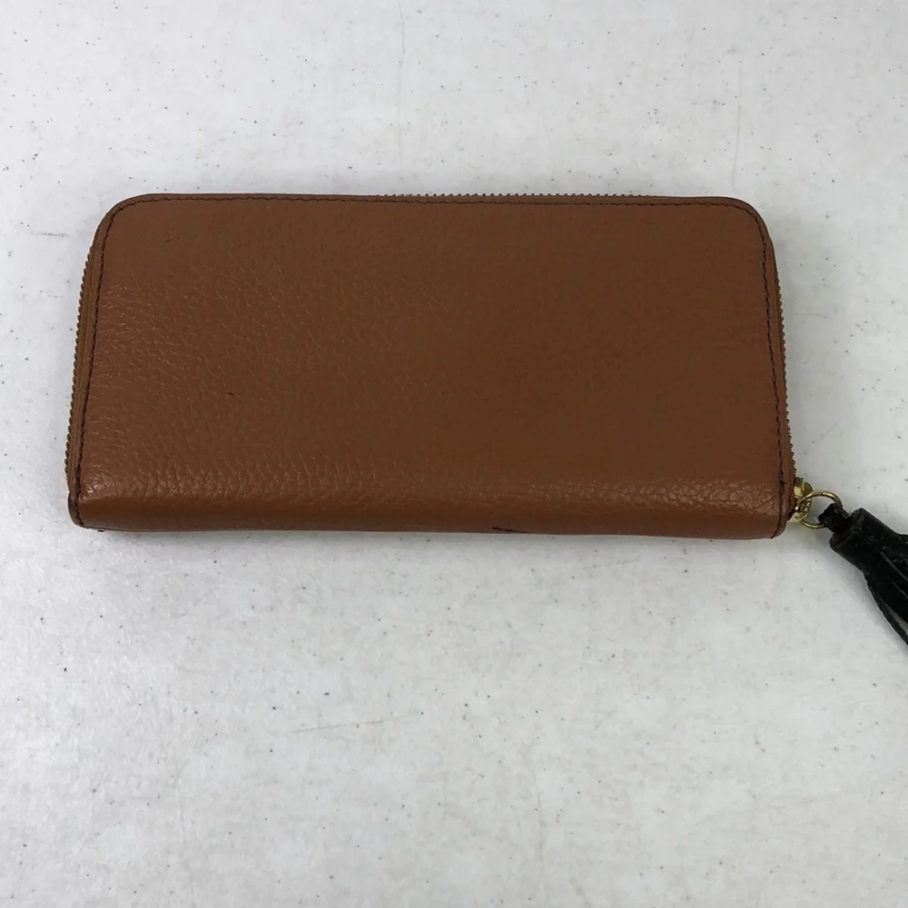 Fossil Zip Card Holder Leather Wallet